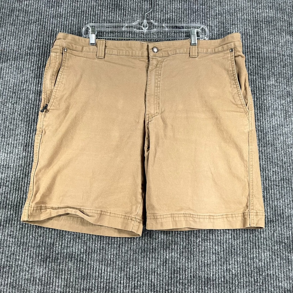 Columbia Shorts Mens Size 40 Beige Chino Outdoor Casual Comfort Hiking Camping
